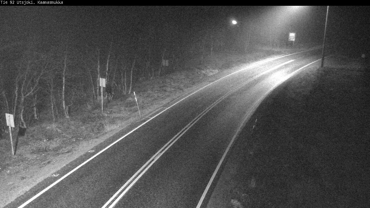Kelikamerat Kuva Tie 92 Utsjoki, Kaamasmukka, Utsjoki, Lappi