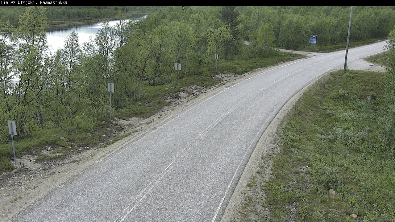 Kelikamerat Kuva Tie 92 Utsjoki, Kaamasmukka, Utsjoki, Lappi