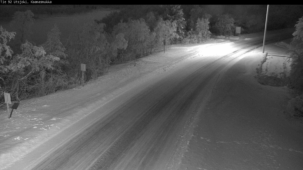 Kelikamerat Kuva Tie 92 Utsjoki, Kaamasmukka, Utsjoki, Lappi