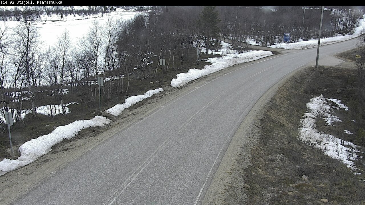 Weather Camera Image Väg 92 Utsjoki, Kaamasmukka, Utsjoki, Lappi