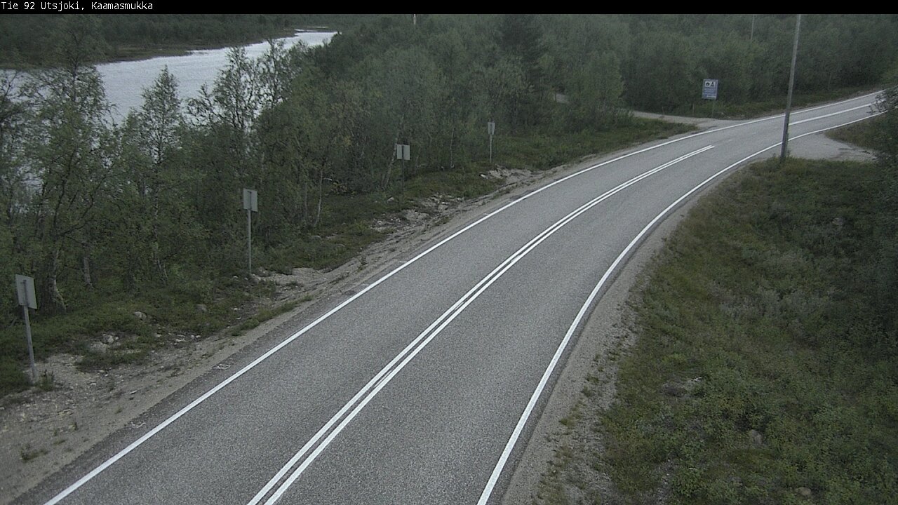 Kelikamerat Kuva Tie 92 Utsjoki, Kaamasmukka, Utsjoki, Lappi