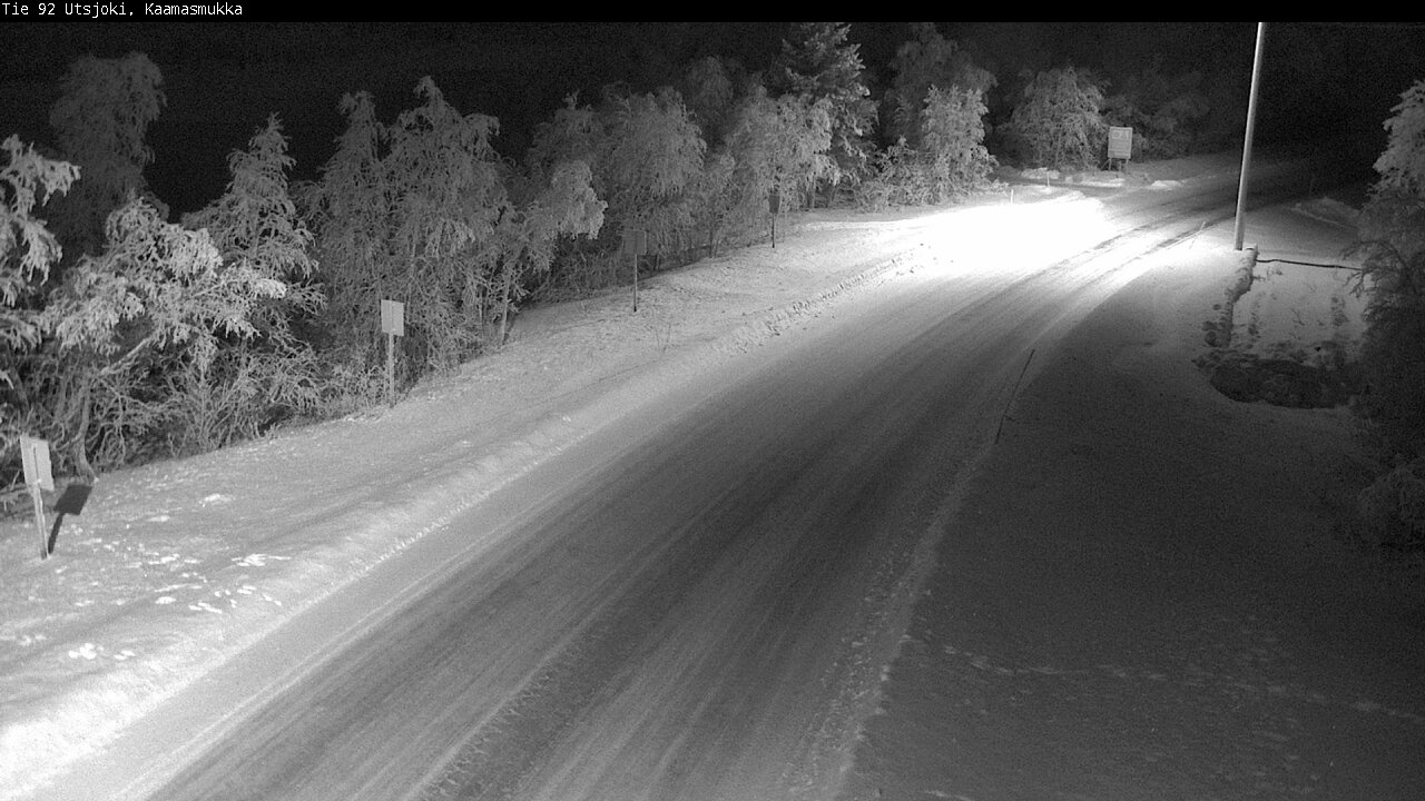 Kelikamerat Kuva Tie 92 Utsjoki, Kaamasmukka, Utsjoki, Lappi