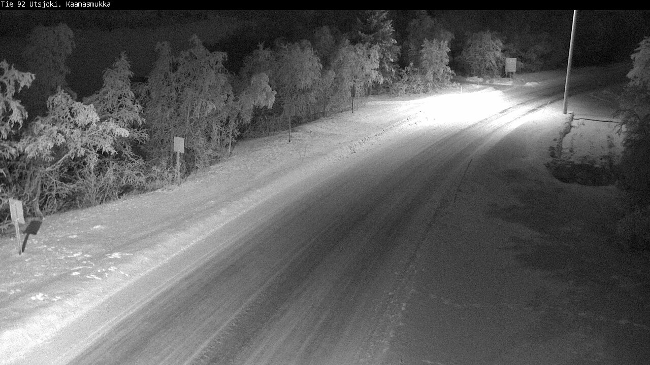 Kelikamerat Kuva Tie 92 Utsjoki, Kaamasmukka, Utsjoki, Lappi