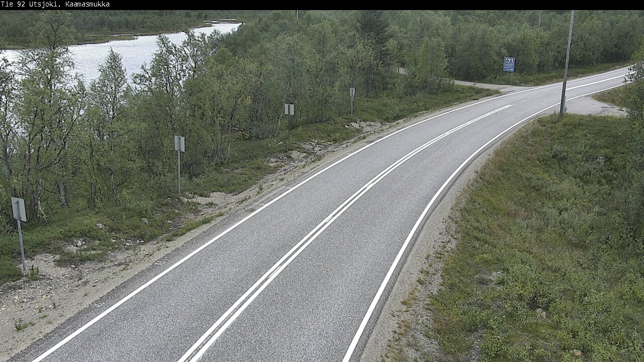 Kelikamerat Kuva Tie 92 Utsjoki, Kaamasmukka, Utsjoki, Lappi