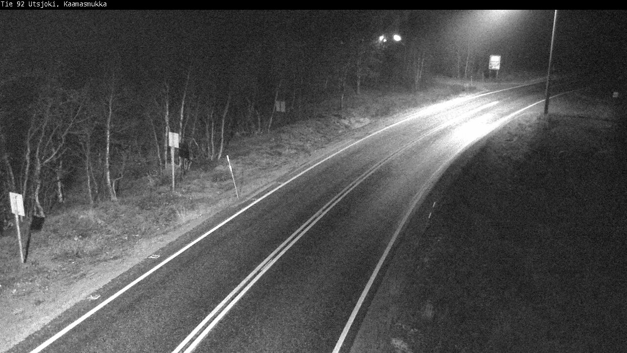 Kelikamerat Kuva Tie 92 Utsjoki, Kaamasmukka, Utsjoki, Lappi