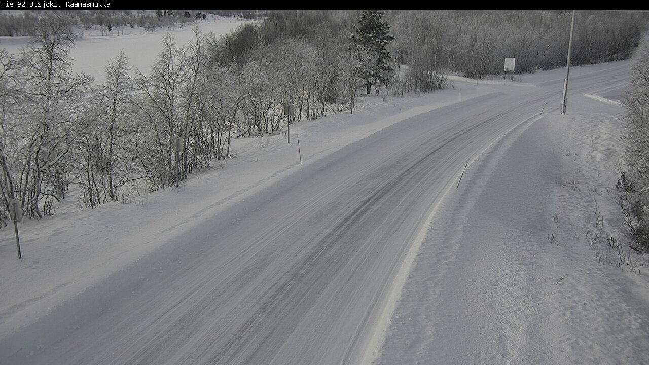 Weather Camera Image Road 92 Utsjoki, Kaamasmukka, Utsjoki, Lappi