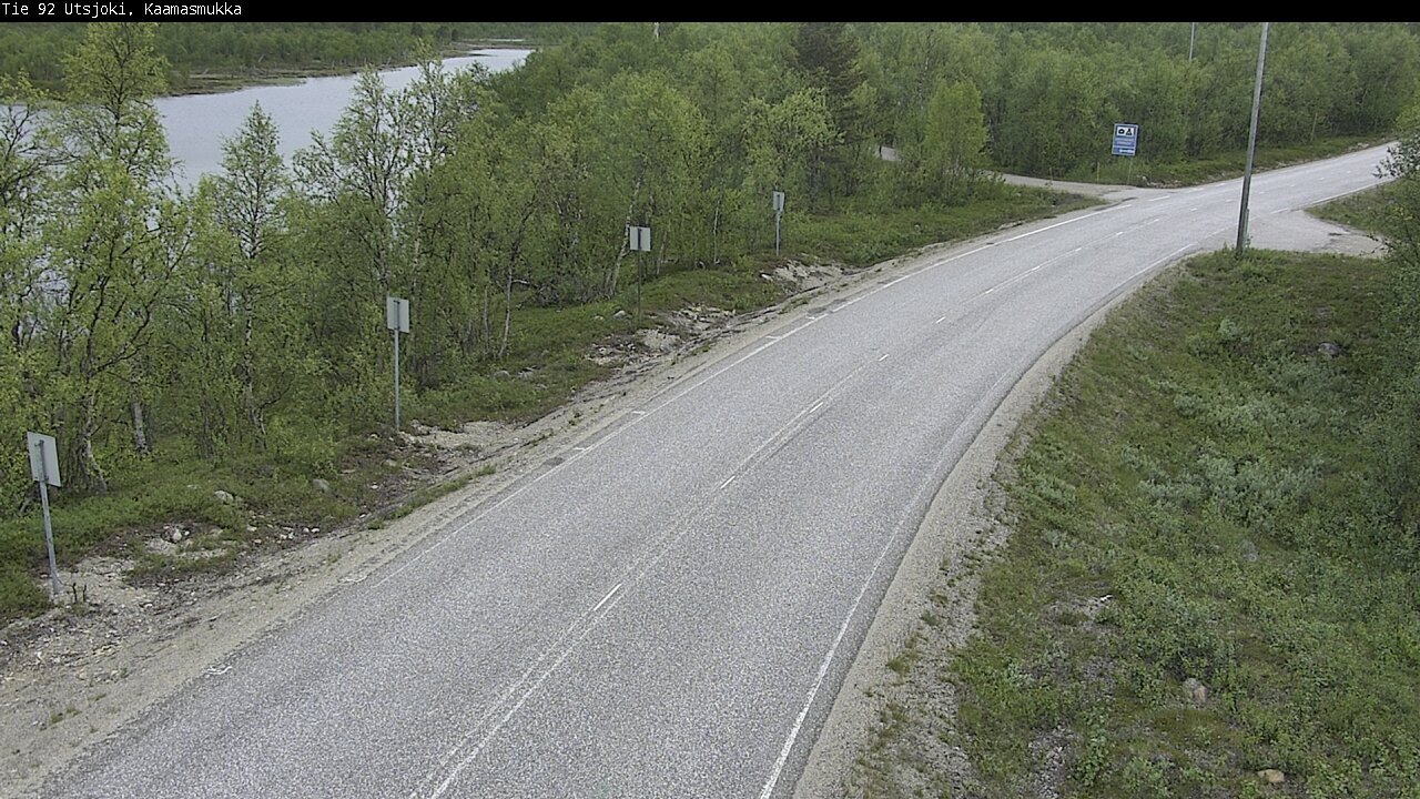 Kelikamerat Kuva Tie 92 Utsjoki, Kaamasmukka, Utsjoki, Lappi