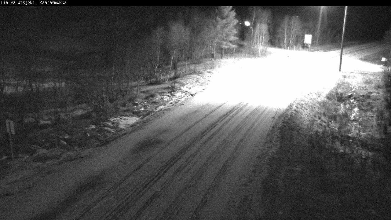 Kelikamerat Kuva Tie 92 Utsjoki, Kaamasmukka, Utsjoki, Lappi