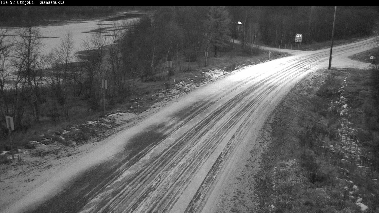 Kelikamerat Kuva Tie 92 Utsjoki, Kaamasmukka, Utsjoki, Lappi