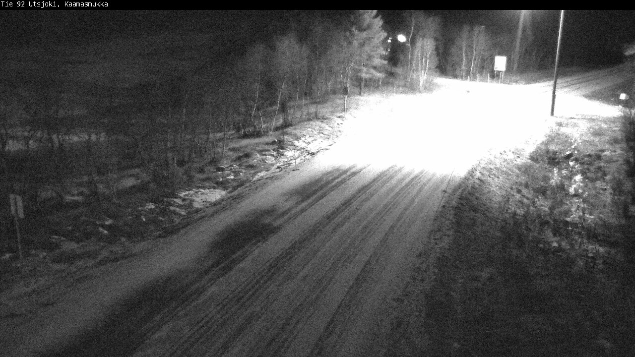 Weather Camera Image Road 92 Utsjoki, Kaamasmukka, Utsjoki, Lappi