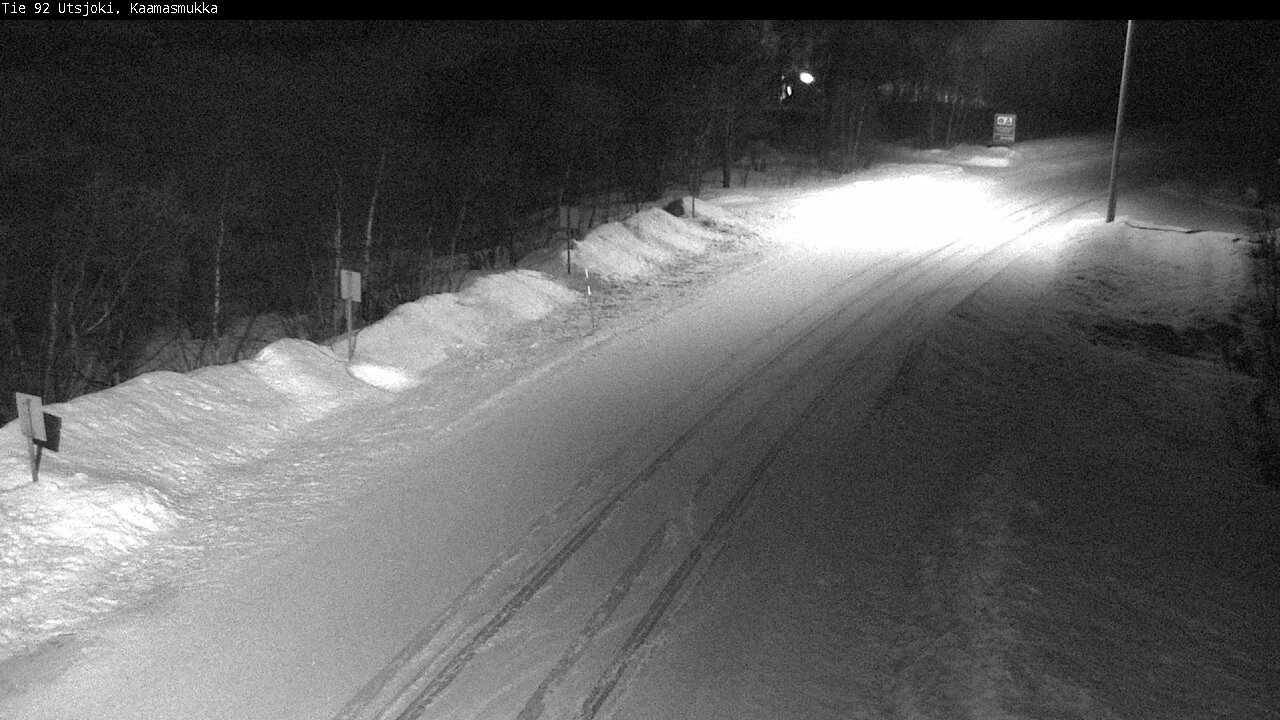 Kelikamerat Kuva Tie 92 Utsjoki, Kaamasmukka, Utsjoki, Lappi