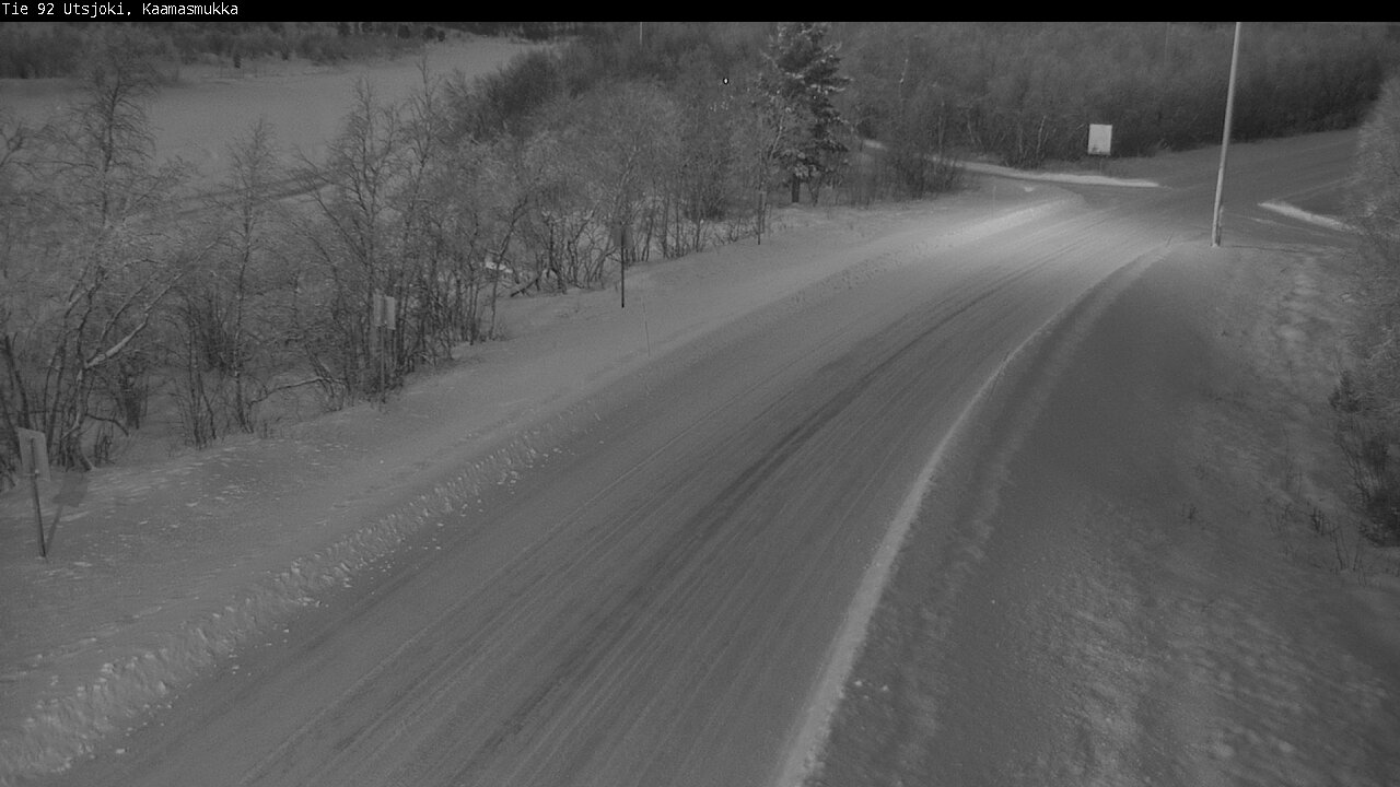 Weather Camera Image Road 92 Utsjoki, Kaamasmukka, Utsjoki, Lappi