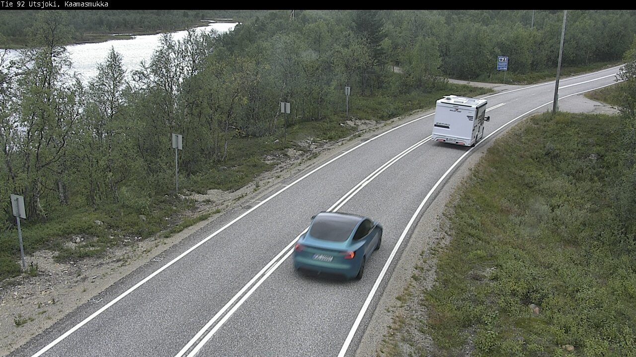 Kelikamerat Kuva Tie 92 Utsjoki, Kaamasmukka, Utsjoki, Lappi