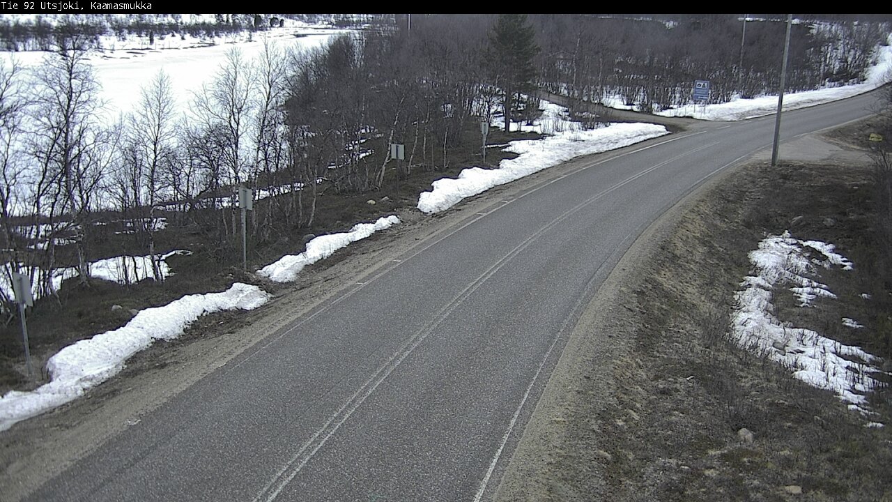 Weather Camera Image Road 92 Utsjoki, Kaamasmukka, Utsjoki, Lappi