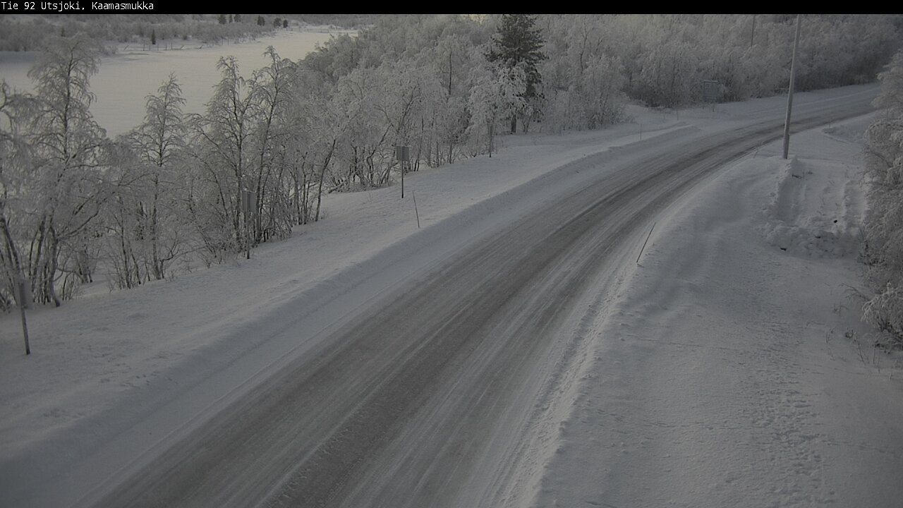 Kelikamerat Kuva Tie 92 Utsjoki, Kaamasmukka, Utsjoki, Lappi