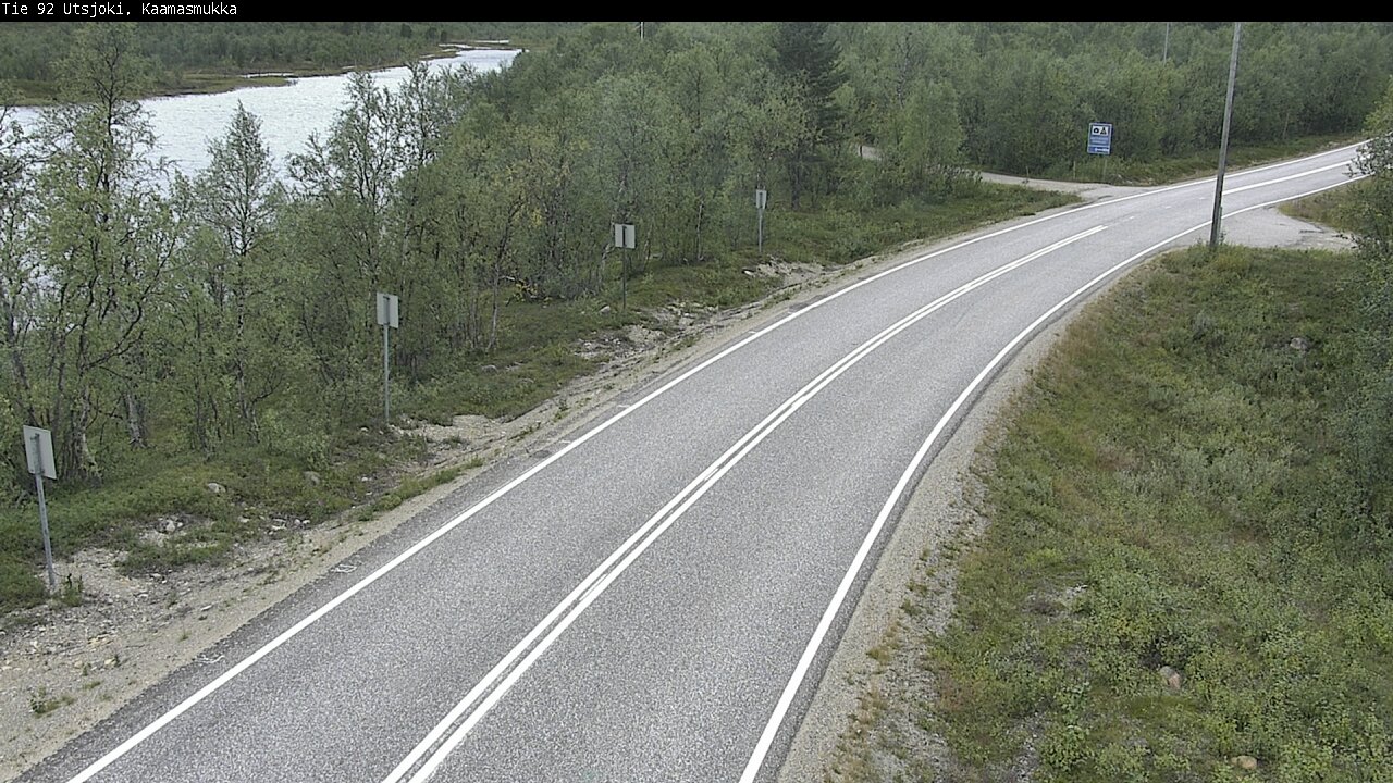 Kelikamerat Kuva Tie 92 Utsjoki, Kaamasmukka, Utsjoki, Lappi