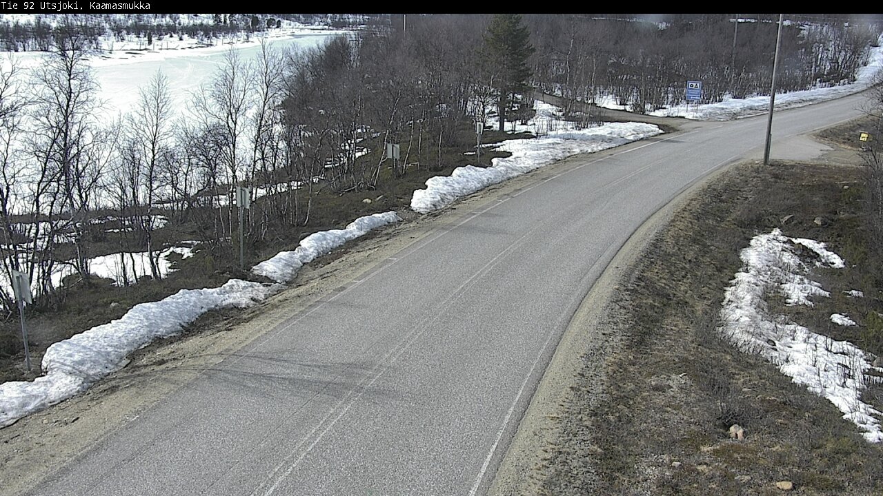 Weather Camera Image Väg 92 Utsjoki, Kaamasmukka, Utsjoki, Lappi