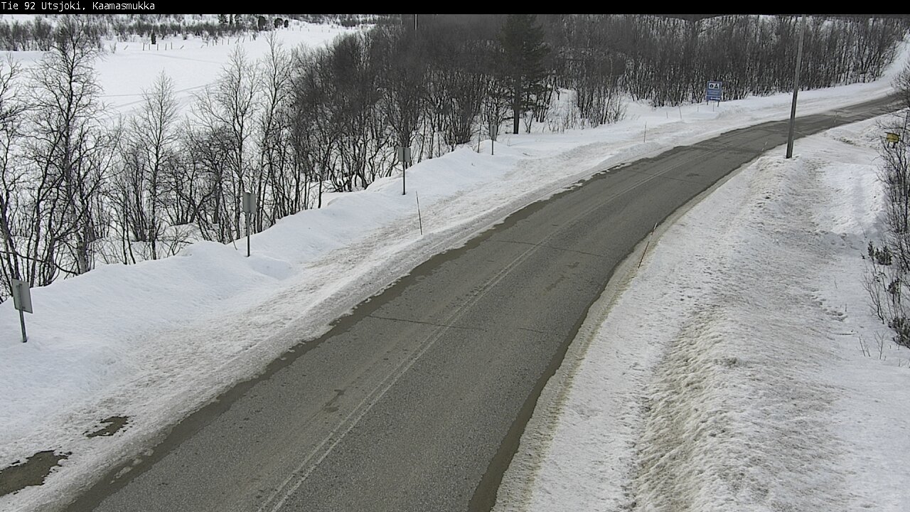 Kelikamerat Kuva Tie 92 Utsjoki, Kaamasmukka, Utsjoki, Lappi
