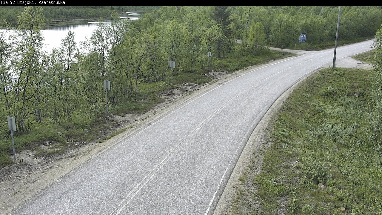 Kelikamerat Kuva Tie 92 Utsjoki, Kaamasmukka, Utsjoki, Lappi