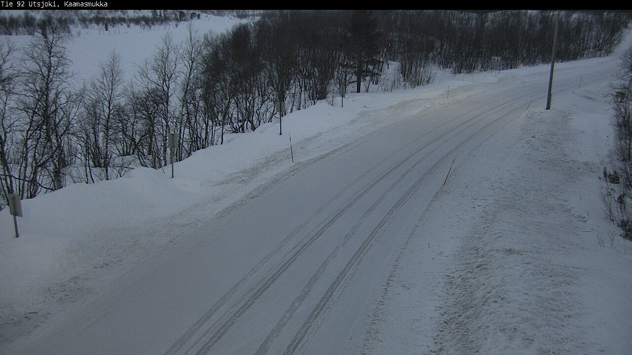 Kelikamerat Kuva Tie 92 Utsjoki, Kaamasmukka, Utsjoki, Lappi