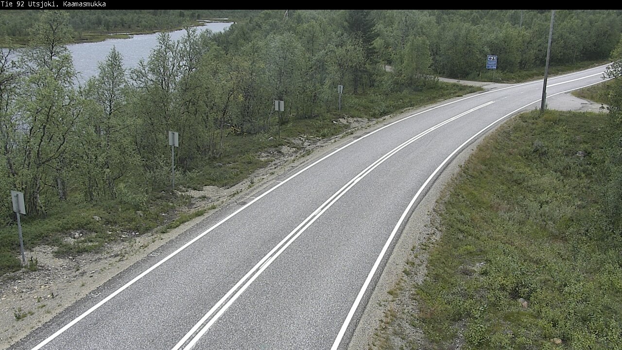 Kelikamerat Kuva Tie 92 Utsjoki, Kaamasmukka, Utsjoki, Lappi