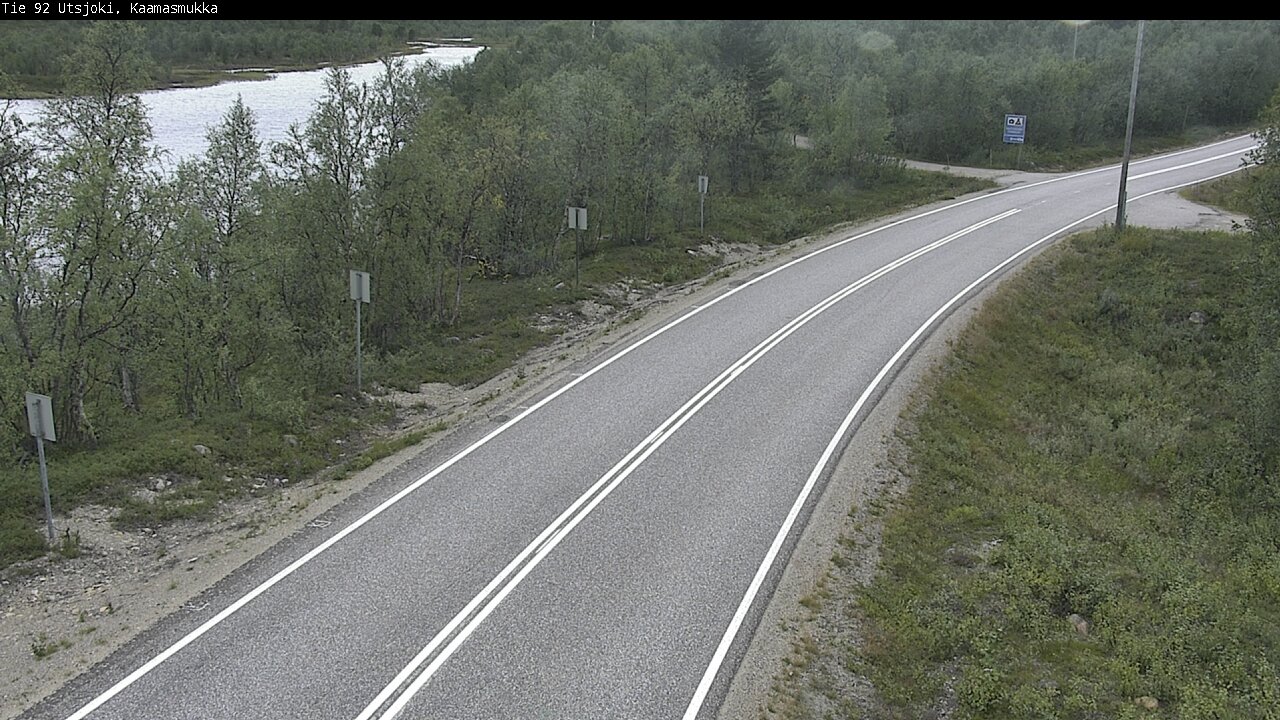 Kelikamerat Kuva Tie 92 Utsjoki, Kaamasmukka, Utsjoki, Lappi