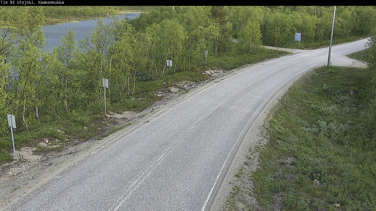 Kelikamerat Kuva Tie 92 Utsjoki, Kaamasmukka, Utsjoki, Lappi
