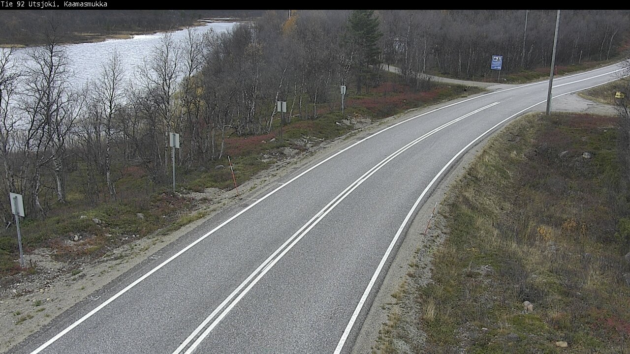 Kelikamerat Kuva Tie 92 Utsjoki, Kaamasmukka, Utsjoki, Lappi