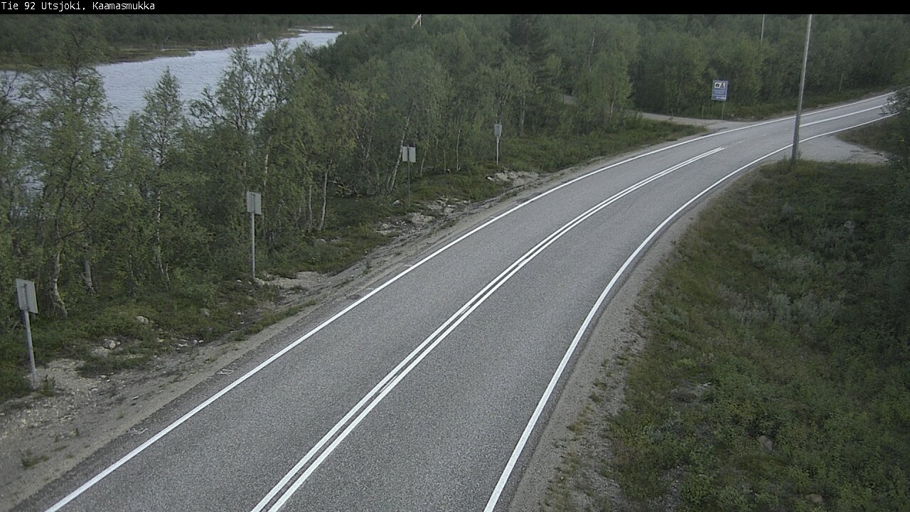 Kelikamerat Kuva Tie 92 Utsjoki, Kaamasmukka, Utsjoki, Lappi