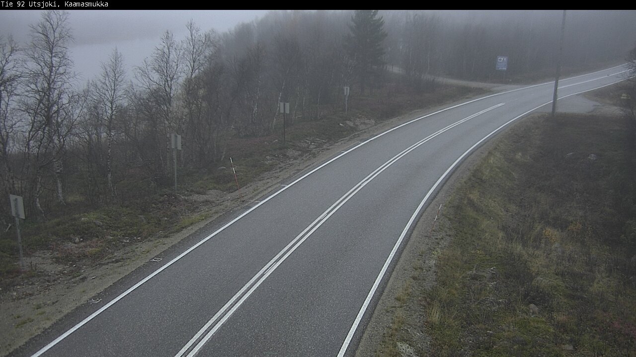 Kelikamerat Kuva Tie 92 Utsjoki, Kaamasmukka, Utsjoki, Lappi