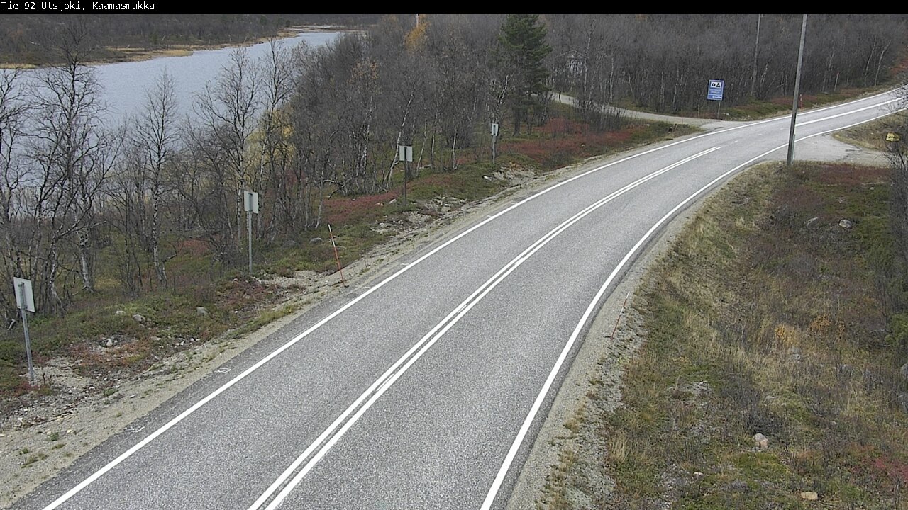 Kelikamerat Kuva Tie 92 Utsjoki, Kaamasmukka, Utsjoki, Lappi