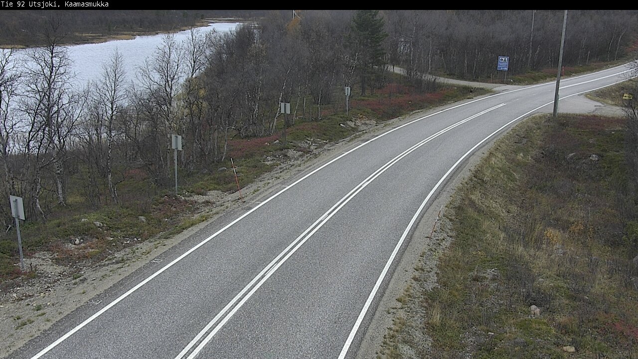 Kelikamerat Kuva Tie 92 Utsjoki, Kaamasmukka, Utsjoki, Lappi