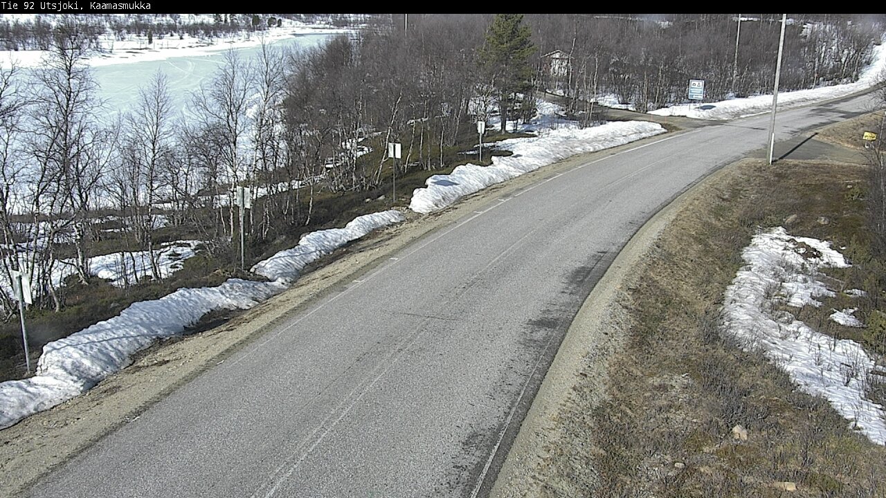 Weather Camera Image Väg 92 Utsjoki, Kaamasmukka, Utsjoki, Lappi