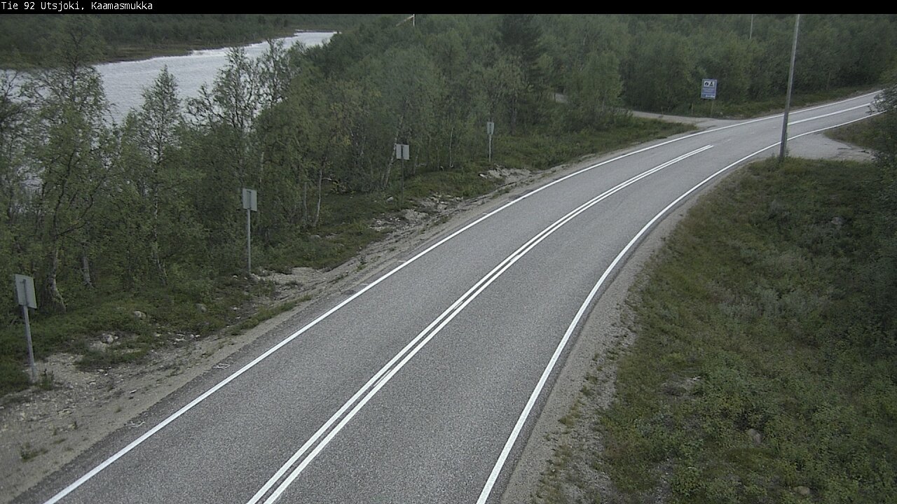 Kelikamerat Kuva Tie 92 Utsjoki, Kaamasmukka, Utsjoki, Lappi