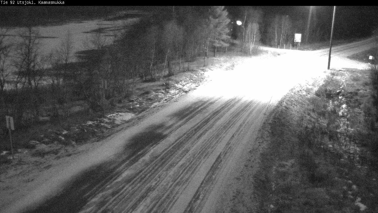 Kelikamerat Kuva Tie 92 Utsjoki, Kaamasmukka, Utsjoki, Lappi