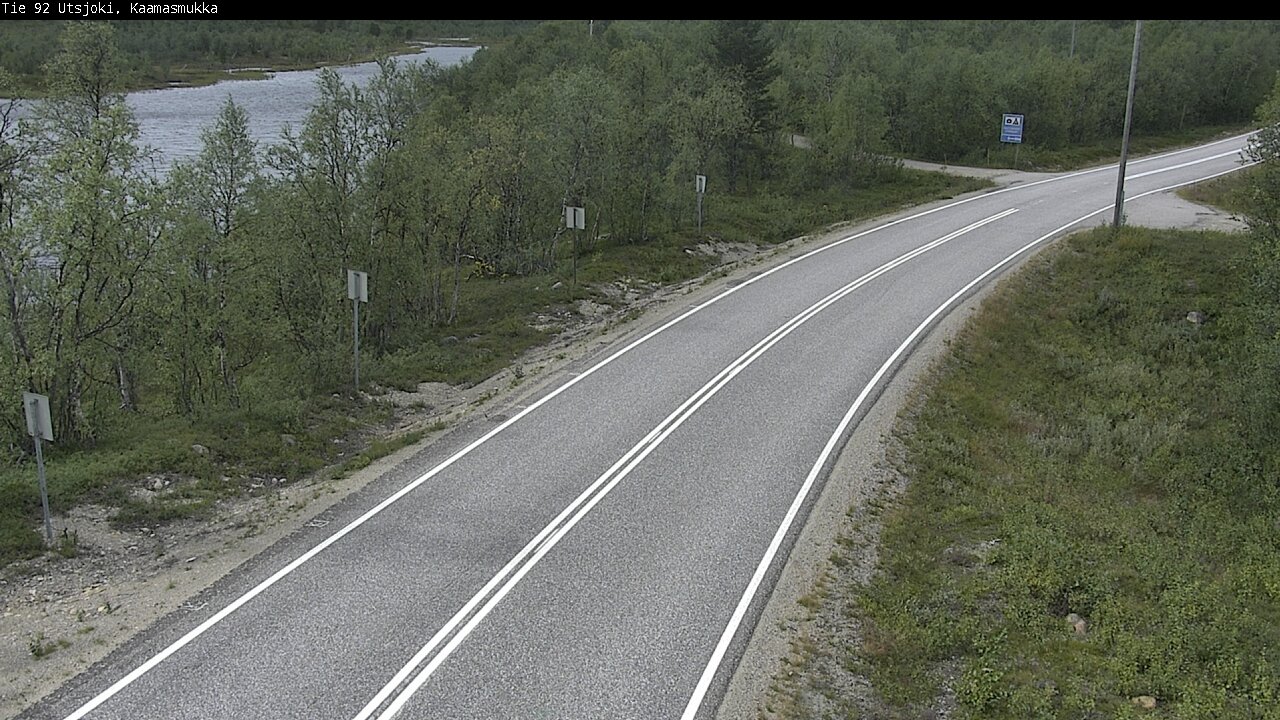 Kelikamerat Kuva Tie 92 Utsjoki, Kaamasmukka, Utsjoki, Lappi