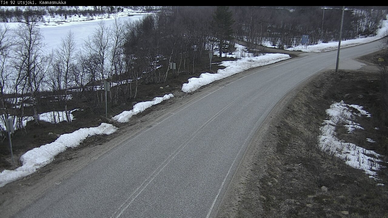 Weather Camera Image Road 92 Utsjoki, Kaamasmukka, Utsjoki, Lappi