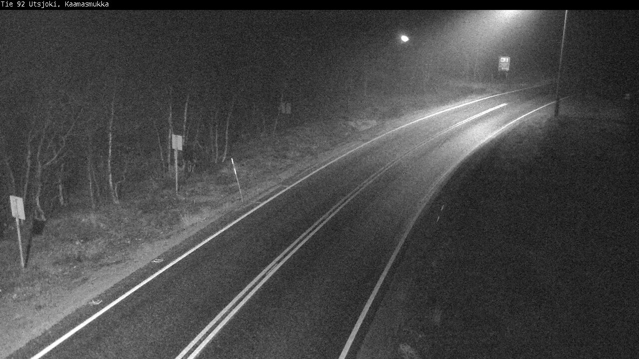 Kelikamerat Kuva Tie 92 Utsjoki, Kaamasmukka, Utsjoki, Lappi