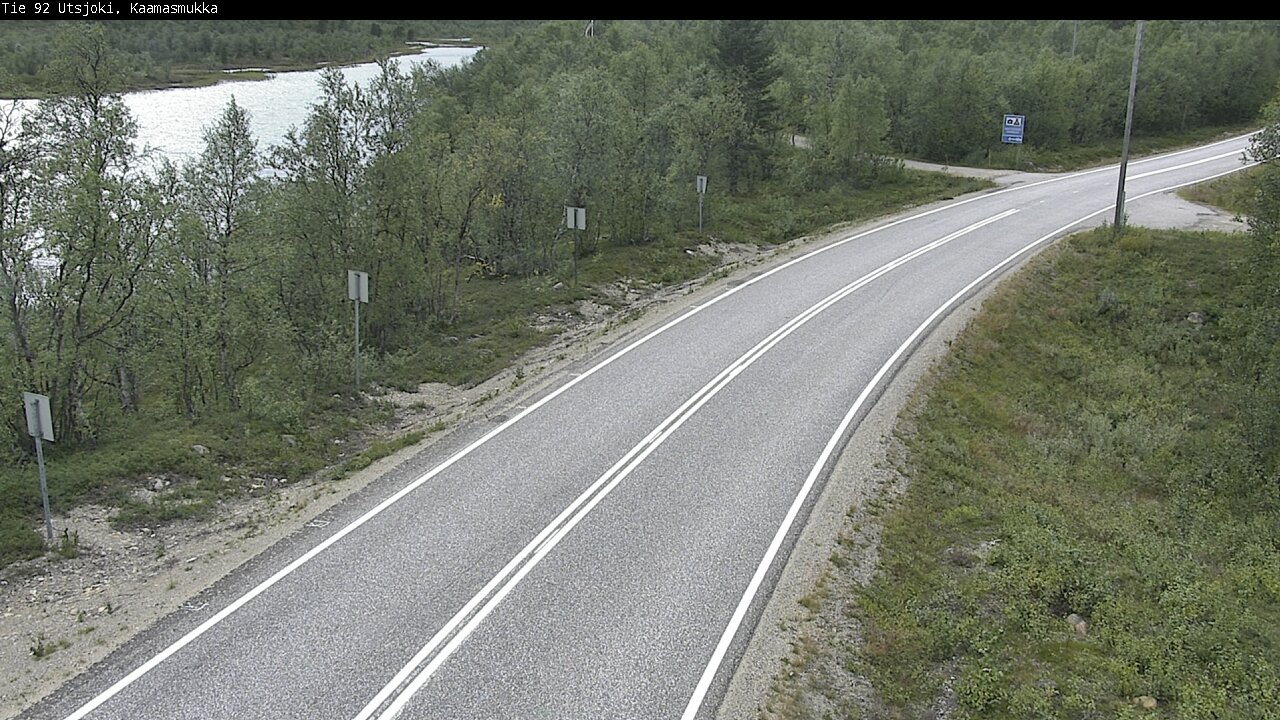 Kelikamerat Kuva Tie 92 Utsjoki, Kaamasmukka, Utsjoki, Lappi