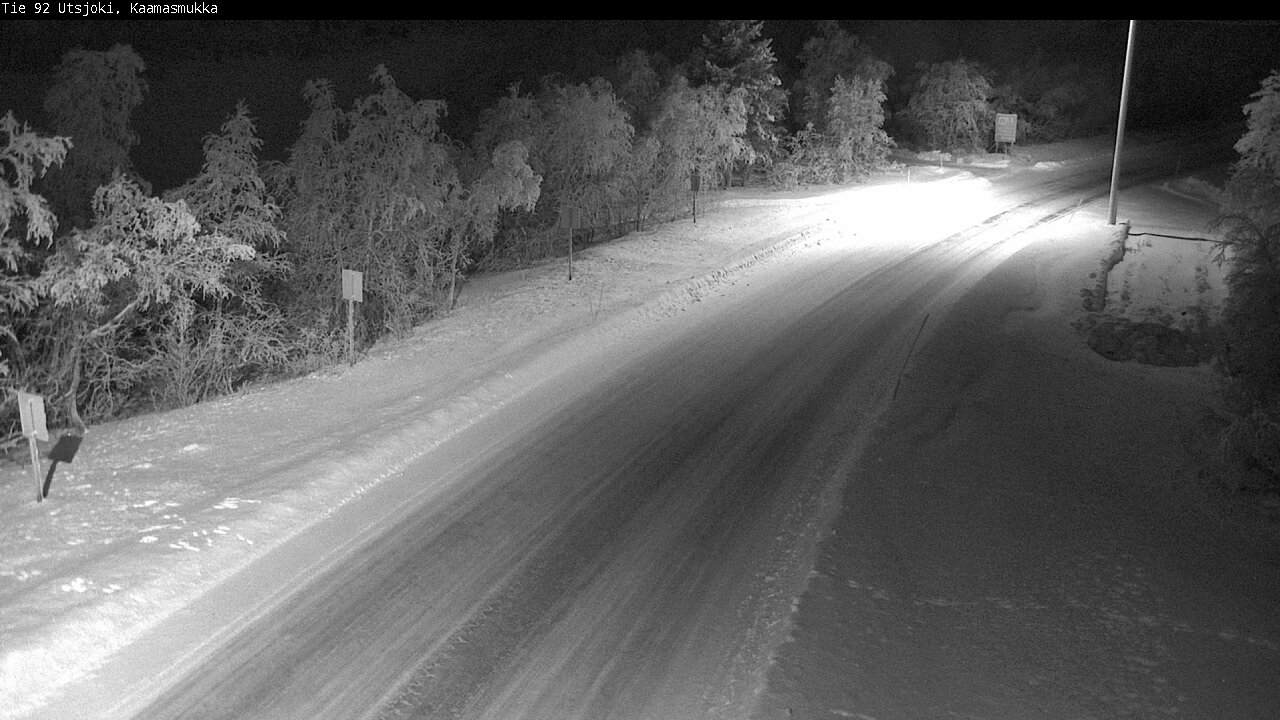 Kelikamerat Kuva Tie 92 Utsjoki, Kaamasmukka, Utsjoki, Lappi