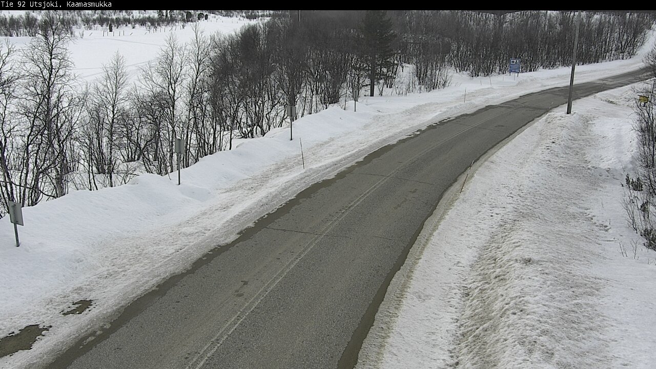 Kelikamerat Kuva Tie 92 Utsjoki, Kaamasmukka, Utsjoki, Lappi