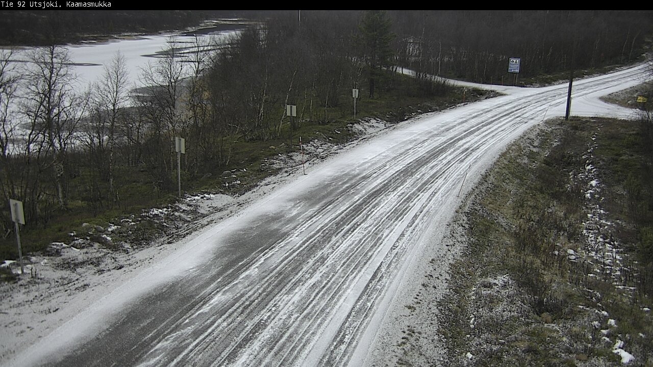 Kelikamerat Kuva Tie 92 Utsjoki, Kaamasmukka, Utsjoki, Lappi