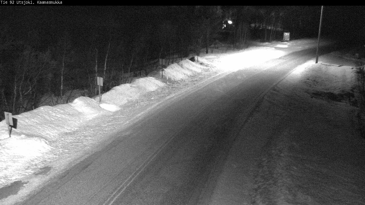 Kelikamerat Kuva Tie 92 Utsjoki, Kaamasmukka, Utsjoki, Lappi