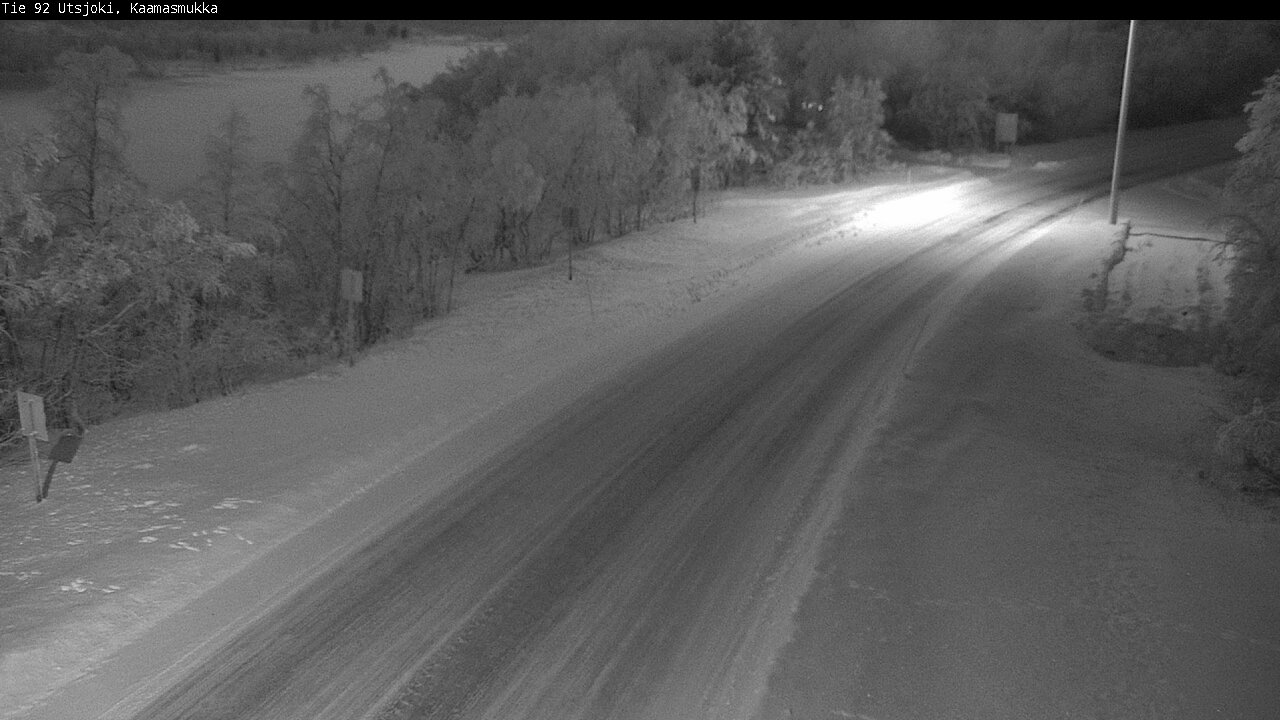 Kelikamerat Kuva Tie 92 Utsjoki, Kaamasmukka, Utsjoki, Lappi