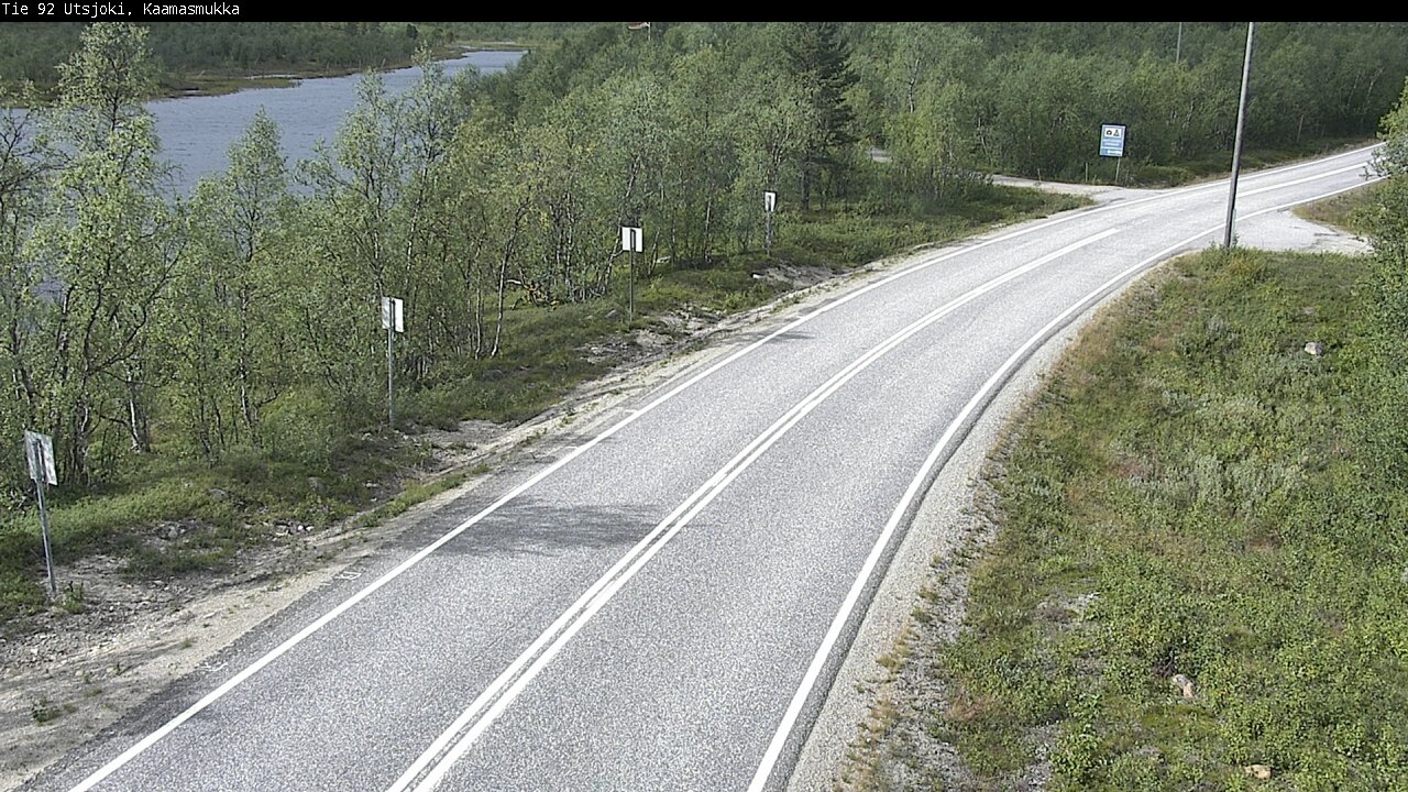 Weather Camera Image Road 92 Utsjoki, Kaamasmukka, Utsjoki, Lappi