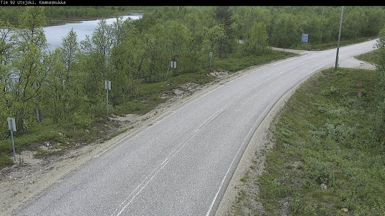 Kelikamerat Kuva Tie 92 Utsjoki, Kaamasmukka, Utsjoki, Lappi