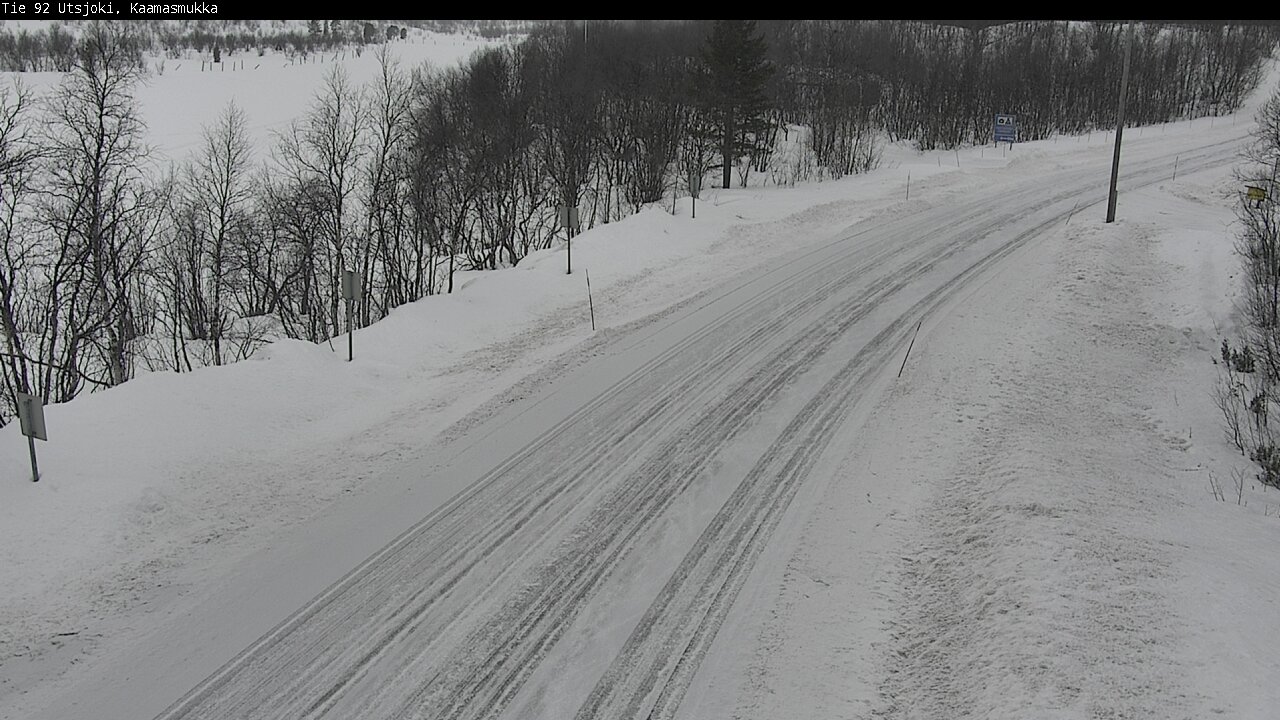 Kelikamerat Kuva Tie 92 Utsjoki, Kaamasmukka, Utsjoki, Lappi