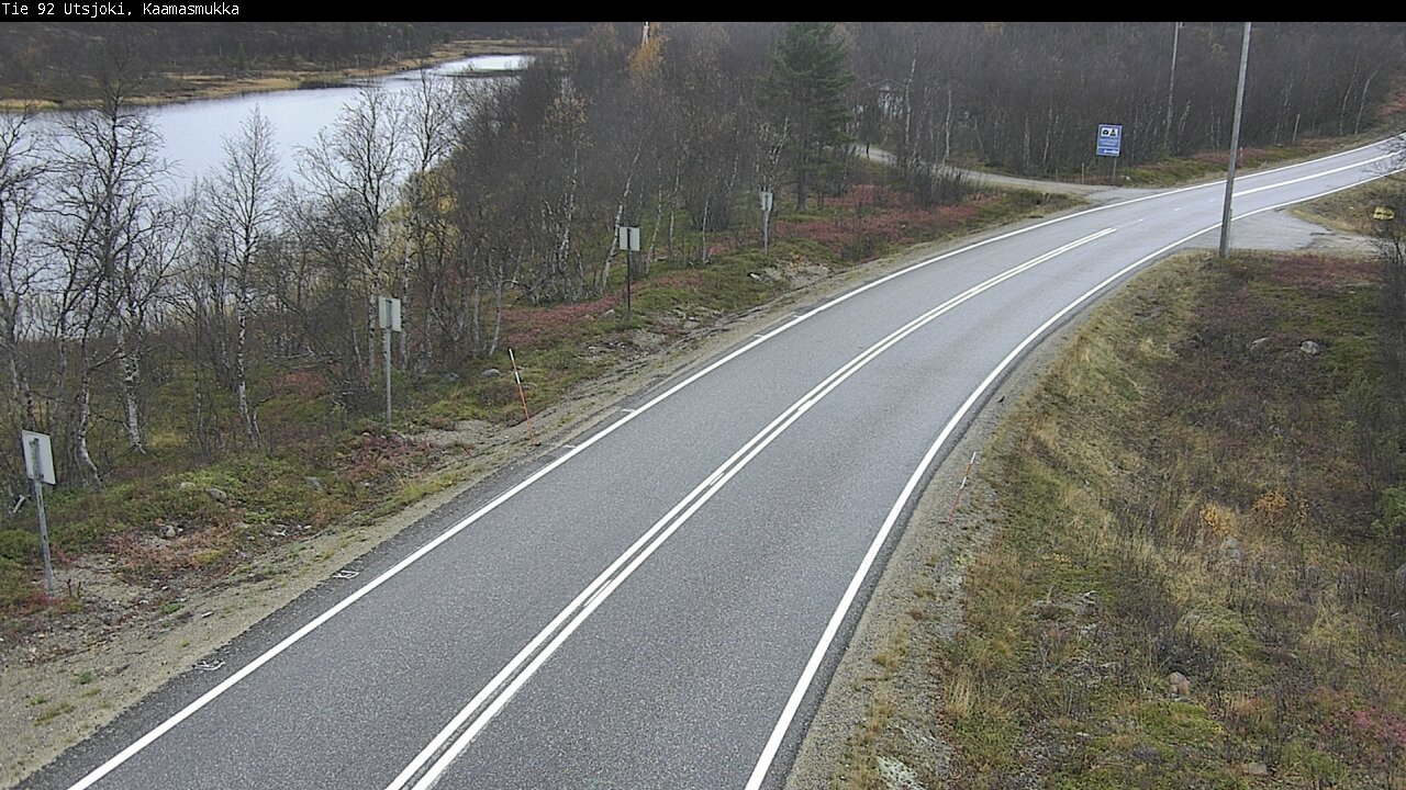 Weather Camera Image Road 92 Utsjoki, Kaamasmukka, Utsjoki, Lappi