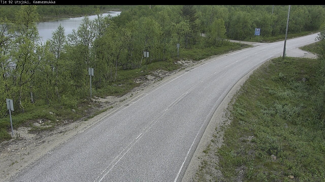 Kelikamerat Kuva Tie 92 Utsjoki, Kaamasmukka, Utsjoki, Lappi