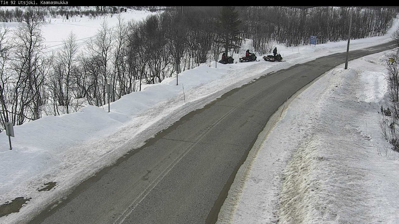Kelikamerat Kuva Tie 92 Utsjoki, Kaamasmukka, Utsjoki, Lappi